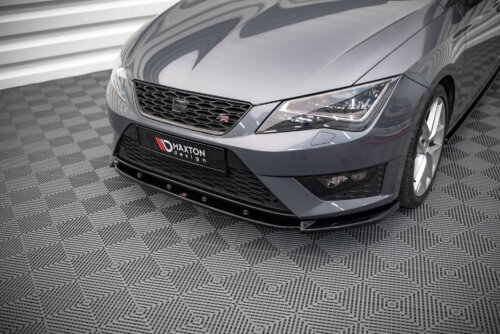 Maxton front splitter V.1 for Seat Leon FR / Cupra Mk3