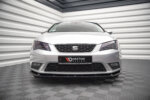 Maxton front splitter V.1 for Seat Leon Mk3