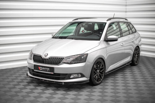 Maxton front splitter V.1 for Skoda Fabia Mk3