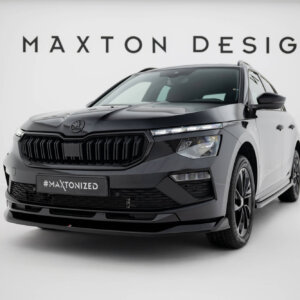 Maxton front splitter V.1 for Skoda Kamiq Monte Carlo Mk1 Facelift