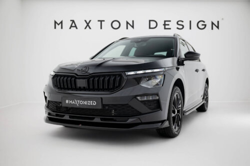 Maxton front splitter V.1 for Skoda Kamiq Monte Carlo Mk1 Facelift