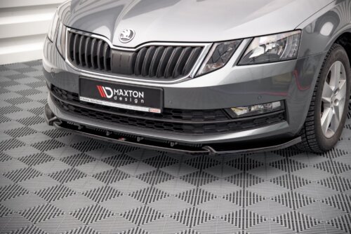 Maxton front splitter V.1 for Skoda Octavia Mk3 Facelift