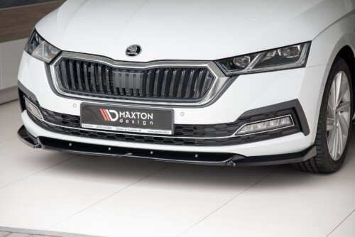 Maxton front splitter V.1 for Skoda Octavia Mk4