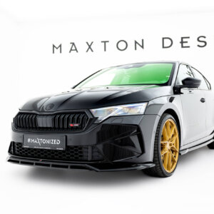 Maxton prednji splitter V.1 za Skoda Octavia RS Liftback / Combi Mk4 Facelift