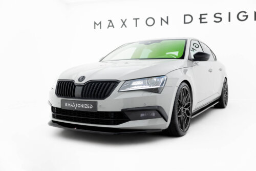 Maxton prednji splitter V.1 za Skoda Superb Liftback / Combi Mk3