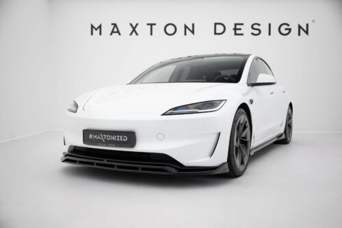 Maxton front splitter V.1 for Tesla Model 3 Performance Mk1 Facelift