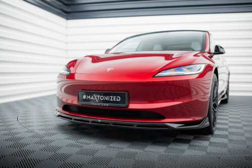 Maxton front splitter V.1 for Tesla Model 3 Project Highland(Facelift)
