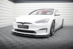 Maxton front splitter V.1 for Tesla Model S Plaid Mk1 Facelift