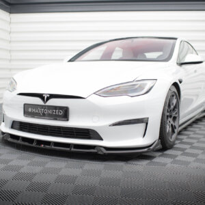 Maxton prednji splitter V.1 za Tesla Model S Plaid Mk1 Facelift