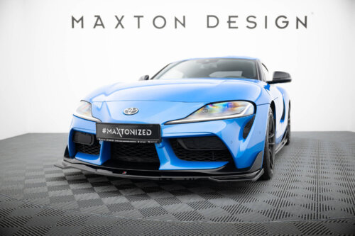 Maxton front splitter V.1 for Toyota Supra Mk5