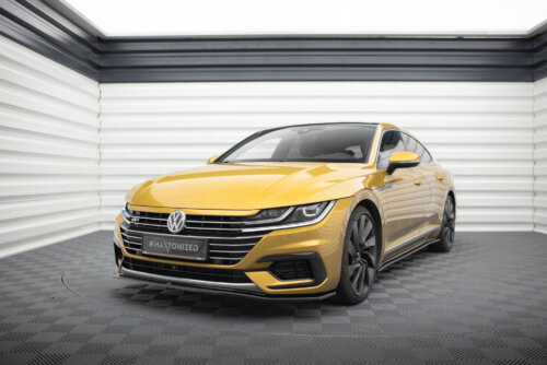 Maxton front splitter V.1 for Volkswagen Arteon R-Line Sedan / Shooting Brake Mk1