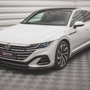 Maxton prednji splitter V.1 za Volkswagen Arteon R-Line Sedan / Shooting Brake Mk1 Facelift