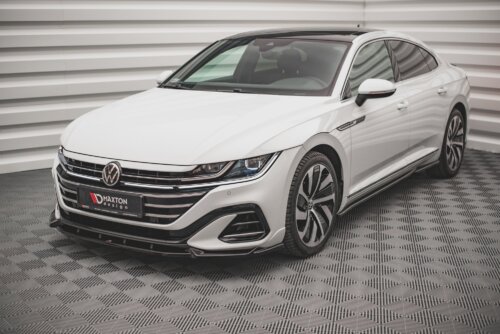 Maxton prednji splitter V.1 za Volkswagen Arteon R-Line Sedan / Shooting Brake Mk1 Facelift