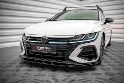 Maxton front splitter V.1 for Volkswagen Arteon R Sedan / Shooting Brake Mk1 Facelift
