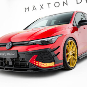 Maxton front splitter V.1 for Volkswagen Golf GTI Clubsport Mk8 Facelift