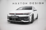 Maxton front splitter V.1 for Volkswagen Golf GTI / GTE / R-Line Mk8 Facelift