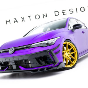 Maxton prednji splitter V.1 za Volkswagen Golf R Hatchback Mk8 Facelift