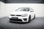 Maxton front splitter V.1 for Volkswagen Golf R / R-Line Mk7