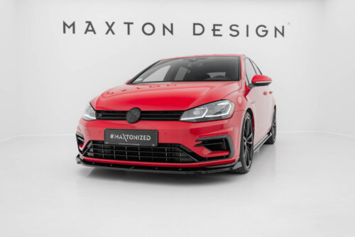 Maxton prednji splitter V.1 za Volkswagen Golf R / R-Line Mk7 Facelift