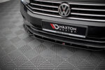 Maxton front splitter V.1 for Volkswagen Passat B8 Facelift