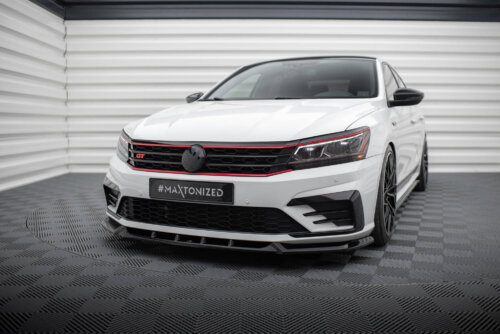 Maxton front splitter V.1 for Volkswagen Passat GT B8 Facelift USA