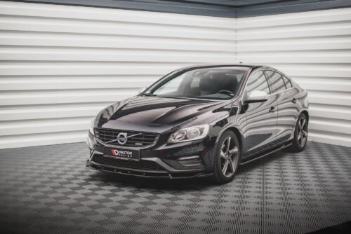 Maxton front splitter V.1 for Volvo S60 R-Design Mk2 Facelift