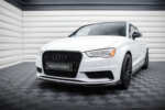 Maxton front splitter V.2 for Audi A3 Sedan 8V