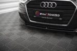 Maxton front splitter V.2 for Audi A3 Sportback 8V Facelift