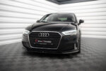 Maxton front splitter V.2 for Audi A3 Sportback 8V Facelift
