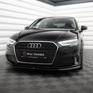 Maxton prednji splitter V.2 za Audi A3 Sportback 8V Facelift