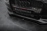 Maxton front splitter V.2 for Audi A4 S-Line / S4 B8 Facelift