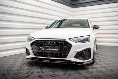 Maxton front splitter V.2 for Audi A4 S-Line / S4 B9 Facelift