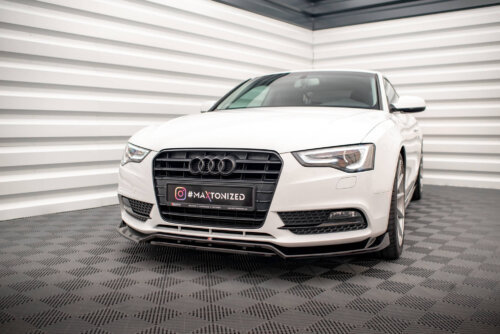 Maxton prednji splitter V.2 za Audi A5 Coupe / Sportback 8T Facelift