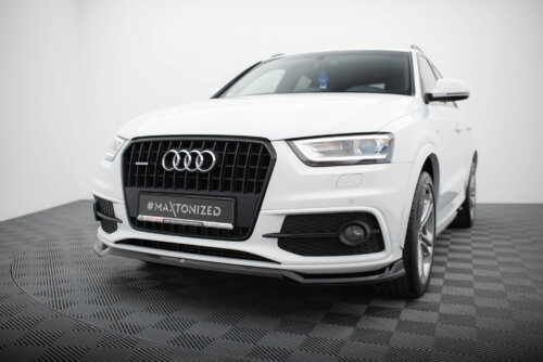 Maxton front splitter V.2 for Audi Q3 S-line 8U