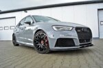 Maxton front splitter V.2 for Audi RS3 8V Sportback