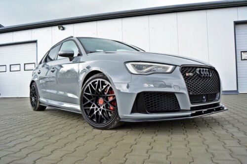 Maxton front splitter V.2 for Audi RS3 8V Sportback