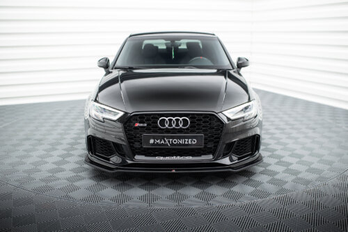 Maxton front splitter V.2 for Audi RS3 Sedan 8V Facelift