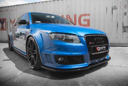 Maxton front splitter V.2 for Audi RS4 B7