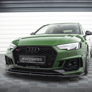 Maxton prednji splitter V.2 za Audi RS4 B9
