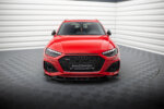 Maxton front splitter V.2 for Audi RS4 B9 Facelift