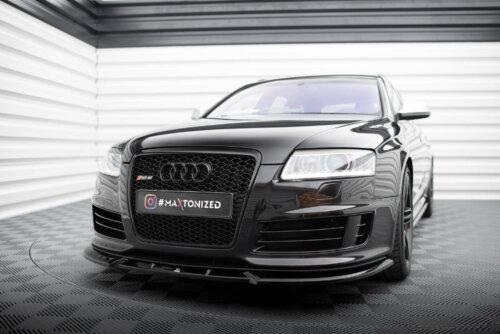 Maxton front splitter V.2 for Audi RS6 Avant C6