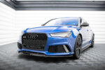 Maxton front splitter V.2 for Audi RS6 C7 / C7 Facelift