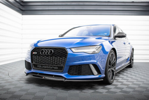 Maxton front splitter V.2 for Audi RS6 C7 / C7 Facelift