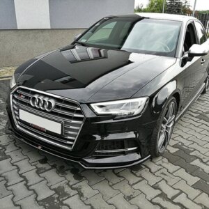 Maxton prednji splitter V.2 za Audi S3 / A3 S-Line 8V FL Sedan