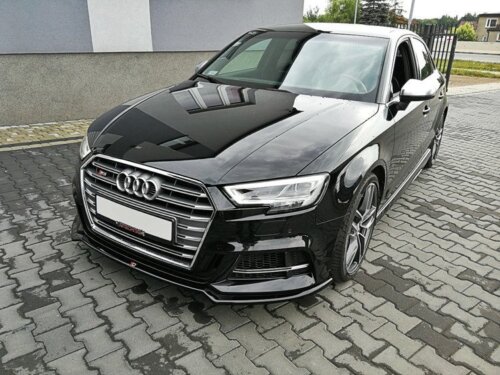 Maxton prednji splitter V.2 za Audi S3 / A3 S-Line 8V FL Sedan