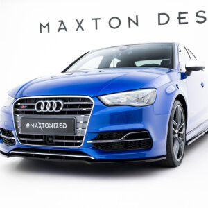 Maxton prednji splitter V.2 za Audi S3 / A3 S-Line 8V Sedan / Cabrio