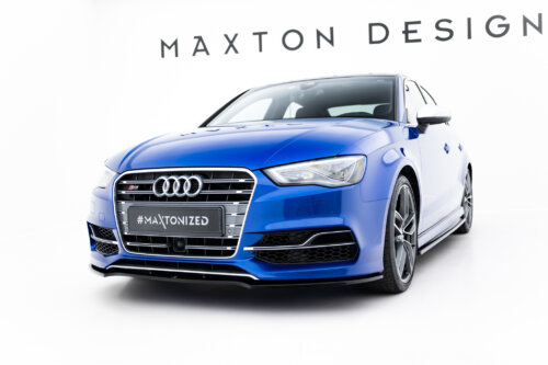 Maxton prednji splitter V.2 za Audi S3 / A3 S-Line 8V Sedan / Cabrio