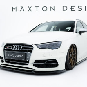 Maxton prednji splitter V.2 za Audi S3 / A3 S-Line Sportback / Hatchback 8V