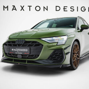 Maxton front splitter V.2 for Audi S3 Sportback / A3 S-line Sportback 8Y Facelift