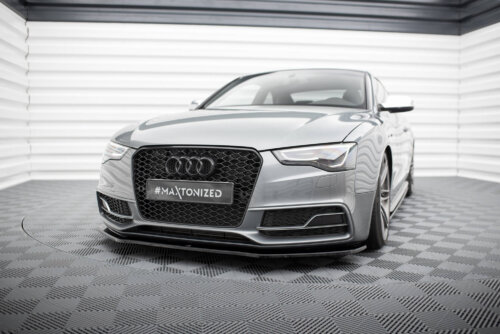 Maxton front splitter V.2 for Audi S5 / A5 S-Line 8T Facelift